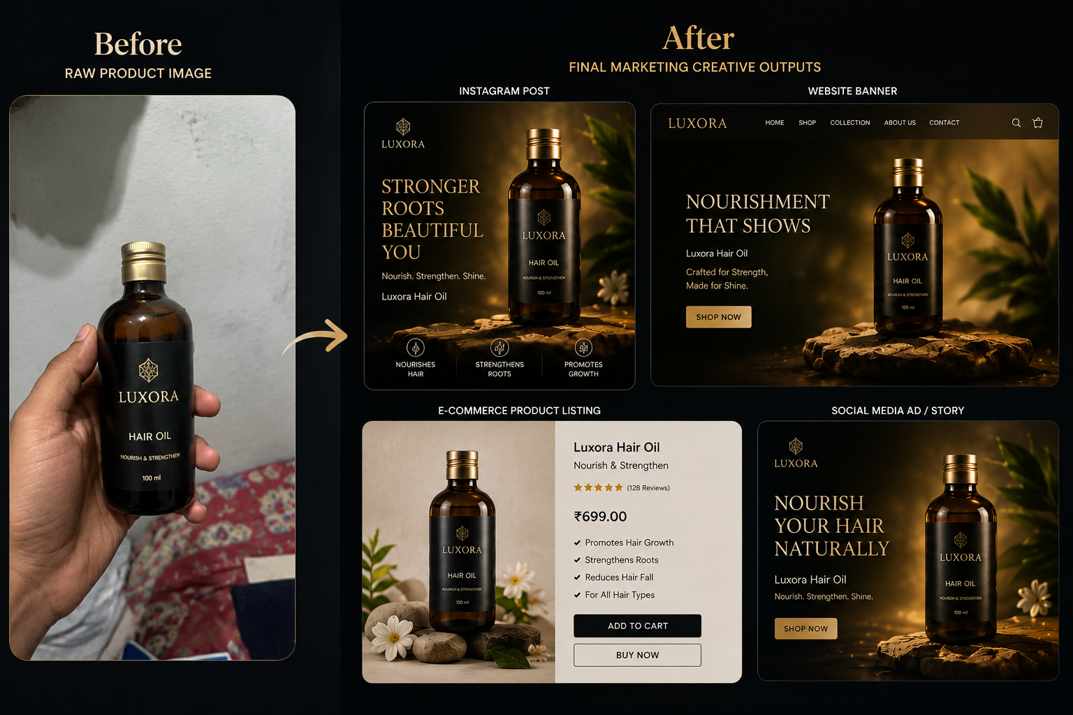 Product Photography for E-commerce and Ads by JUSTDOWOW